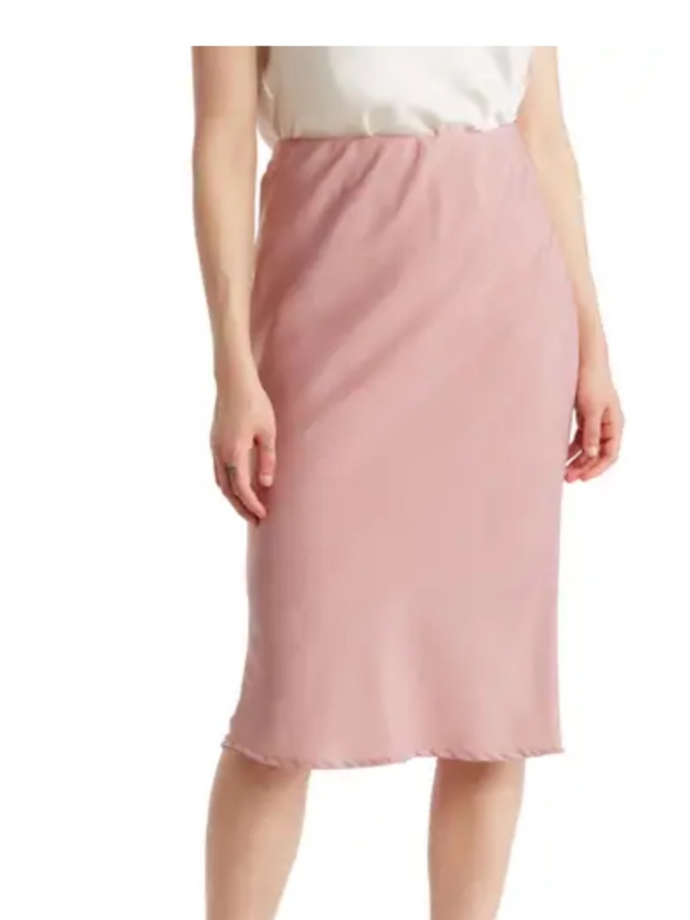 Forgotten Grace Satiny Skirt